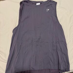 Gymshark Women's Dark Purple Muscle Tee